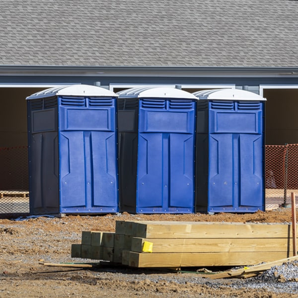 how can i report damages or issues with the porta potties during my rental period in Scales Mound IL